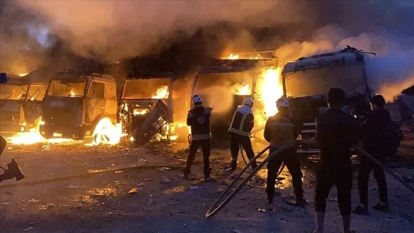 Kiev Gece Bombardıman Altında Kaldı 7 Füze Ve 315 İha Kullanıldı