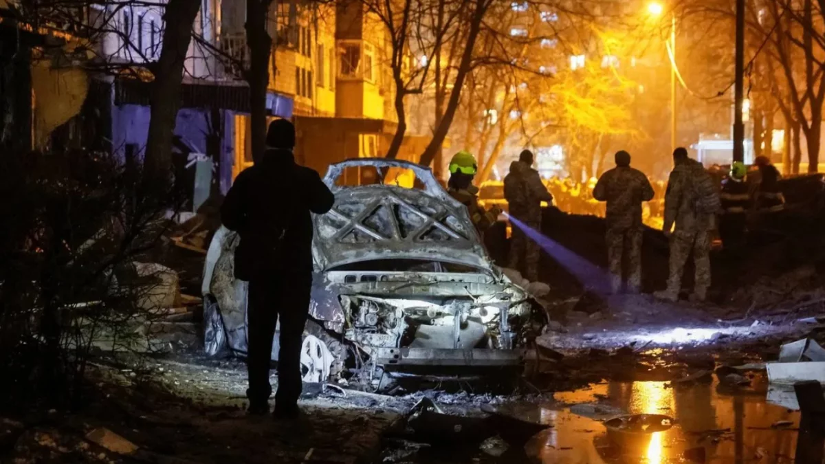 Kiev Gece Bombardıman Altında Kaldı 7 Füze Ve 315 İha Kullanıldı!H