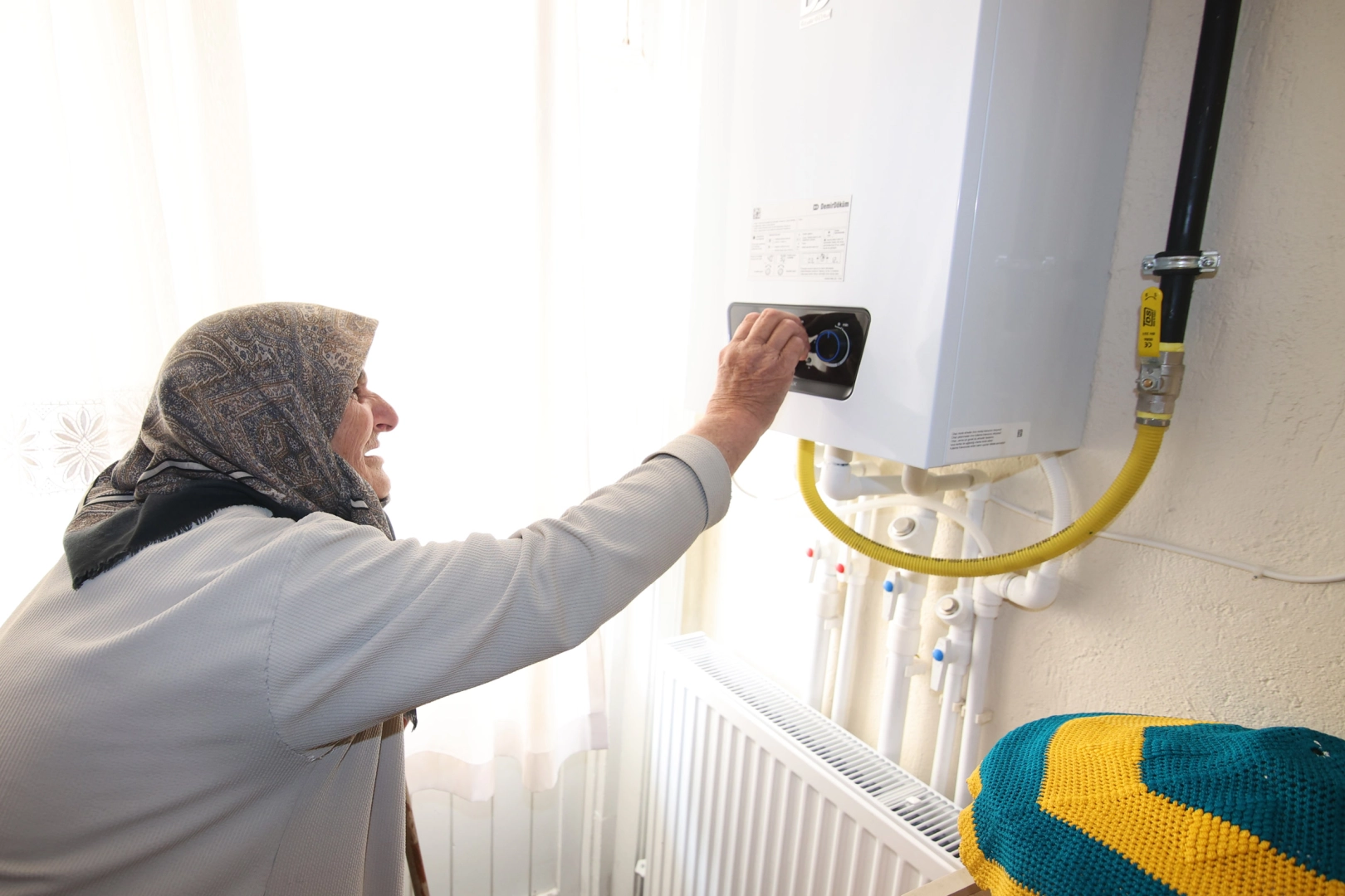Konya Büyükşehir'den Doğal Gaz Için 'Kombi' Desteği