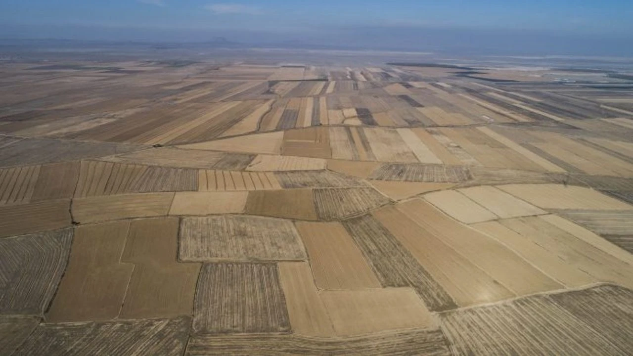 Konya Ovası'nda Kuraklık Alarmı Çiftçi Gözünü Kar Yağışına Dikti!