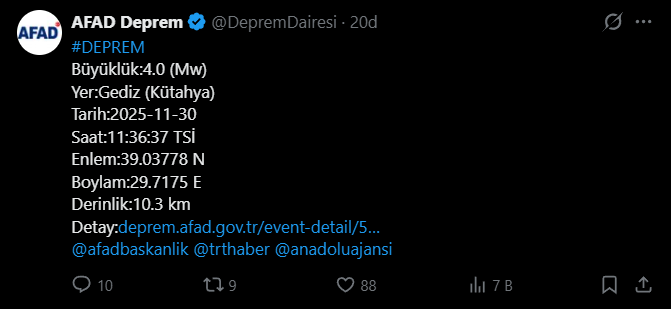 Kütahya'da Korkutan Deprem!-3