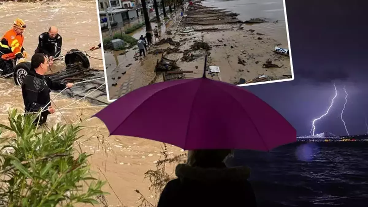 Meteoroloji Alarmda Şiddetli Yağış, Sel Ve Hortum Uyarısı Yapıldı!-1