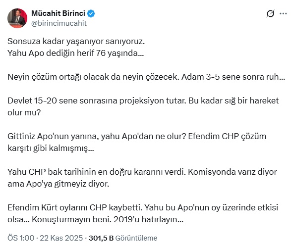 Mucahit Birinci Imrali Ziyareti Tepki