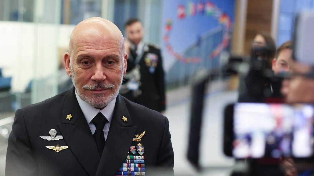Nato Askeri Komite Başkanı Amiral Giuseppe Cavo Dragone