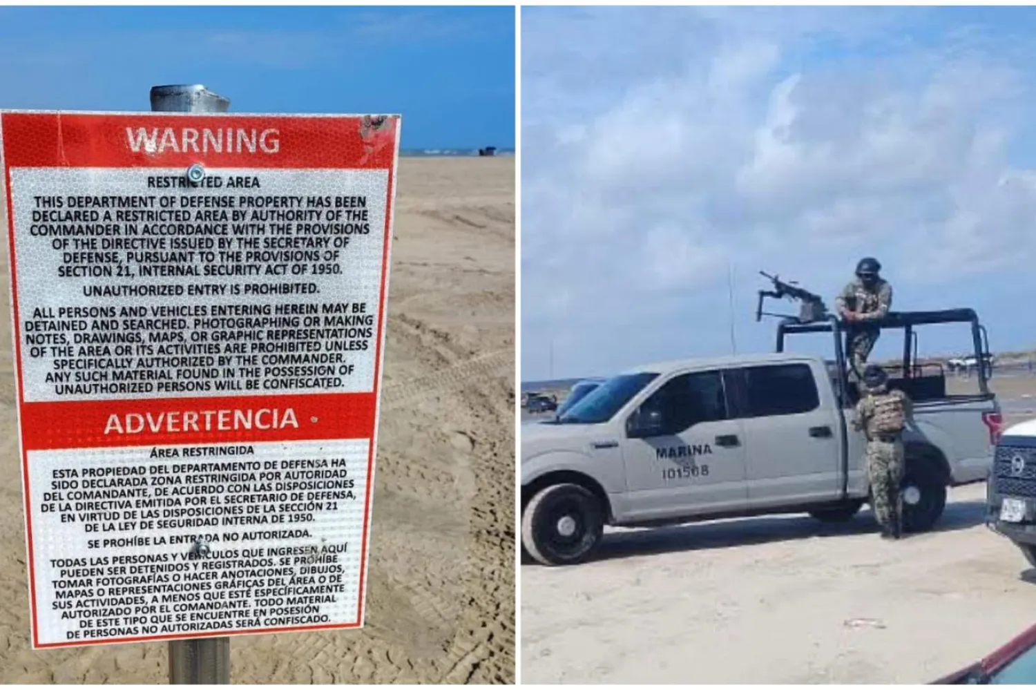 Skandal Sınır Ihlali! Abd Askerleri Meksika'yı “Yanlışlıkla” Işgal Edip Tabela Astı!S