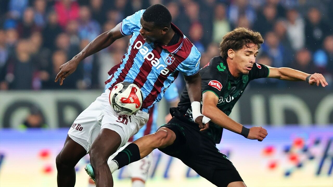 Trabzonspor Üç Puanı Üç Golle Aldı