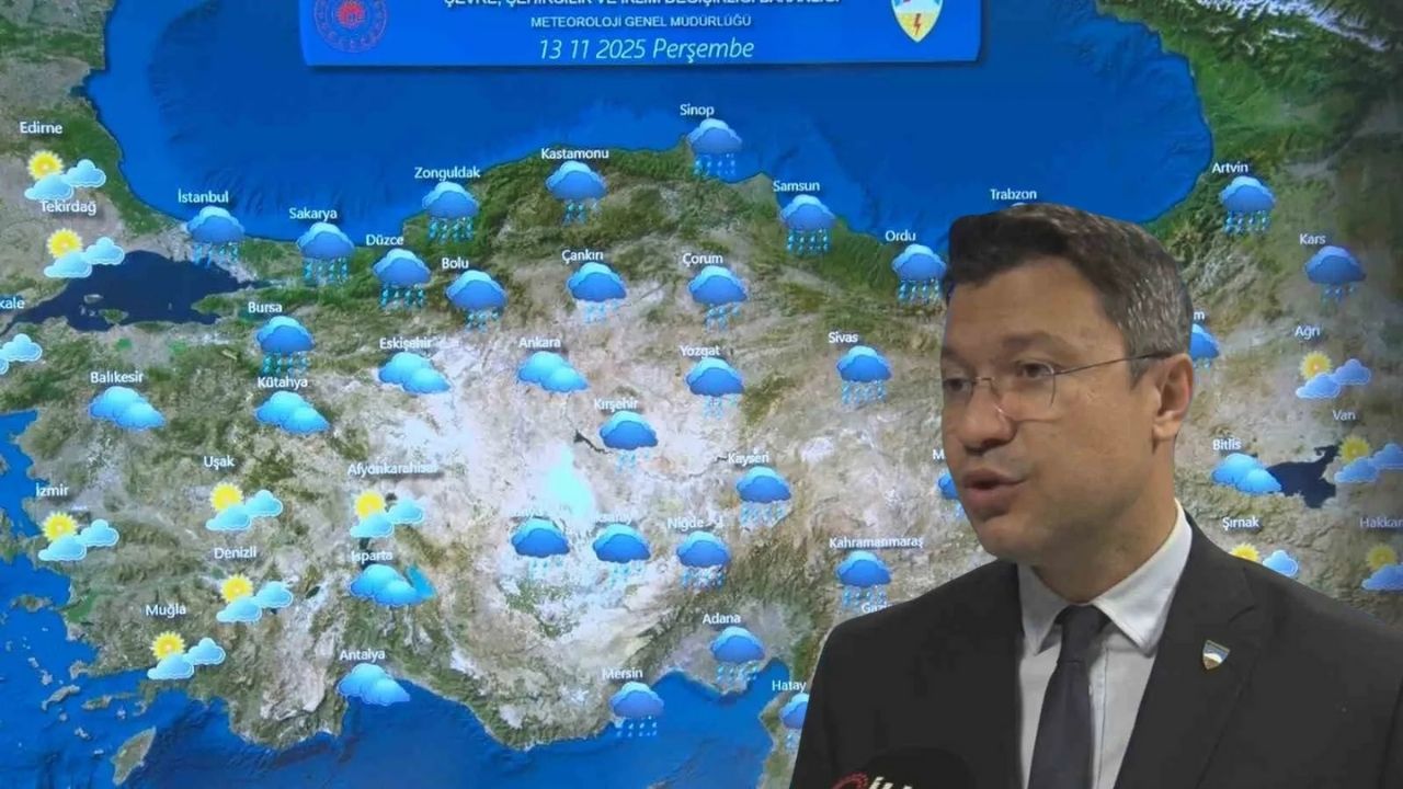 Türkiye Genelinde Yağış Alarmı Meteoroloji 3 Günlük Tahminini Paylaştı!-1