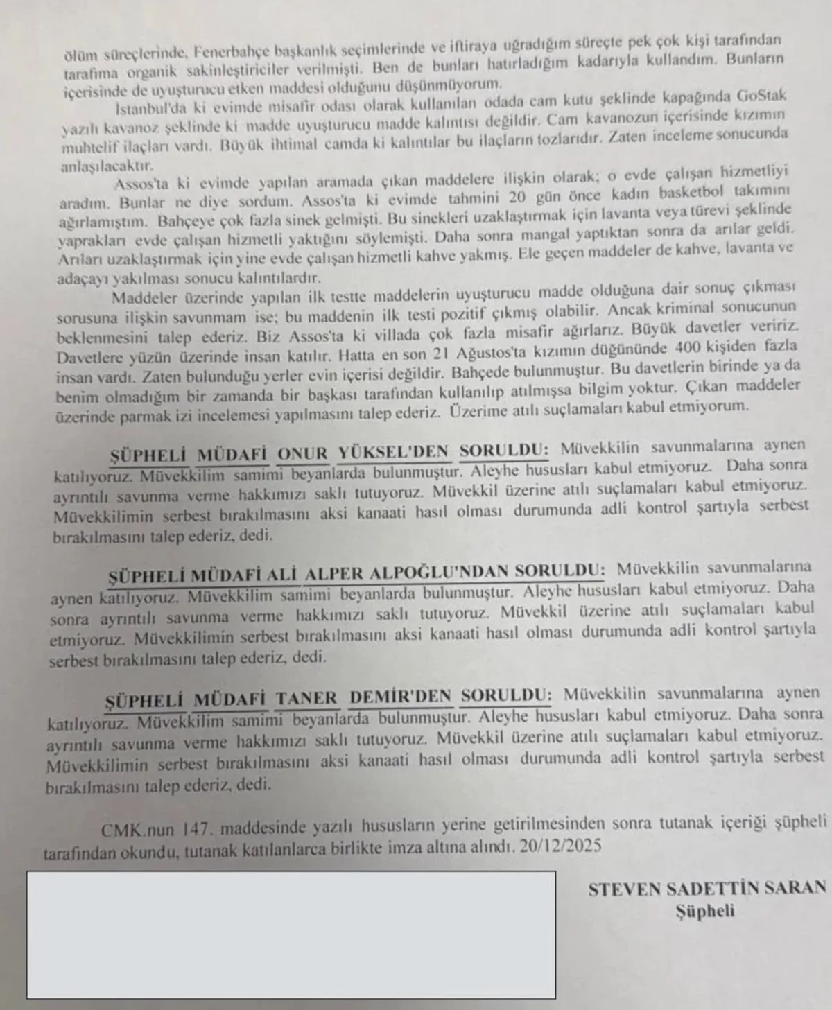 5 Sadettin Saran’a Whatsapp Mesajları Soruldu “Ela Ile Aramızdaki Espriydi”