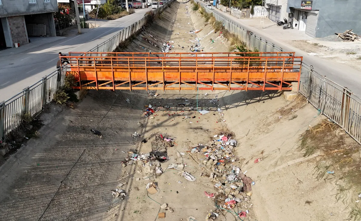Adana’da Sulama Kanalları Çöplüğe Döndü! Dsi̇’ye Çifte Çağrı Ya Temizle Ya Kapat!