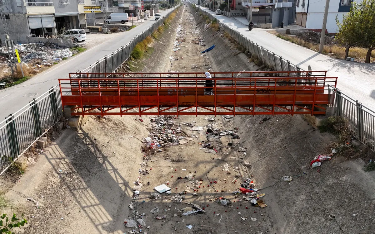 Adana’da Sulama Kanalları Çöplüğe Döndü! Dsi̇’ye Çifte Çağrı Ya Temizle Ya Kapat!S