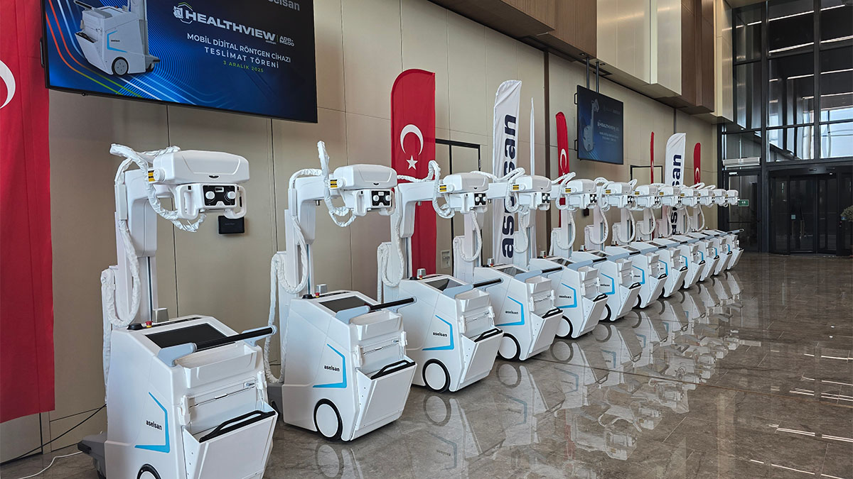 Aselsan'dan Sağlık Sektörüne Katkı Yerli Mobil Dijital Röntgen Cihazı!G-1