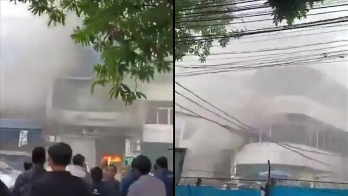 Cakarta’da Can Pazarı 7 Katlı Bina Yandı, 22 Kişi Öldü!S