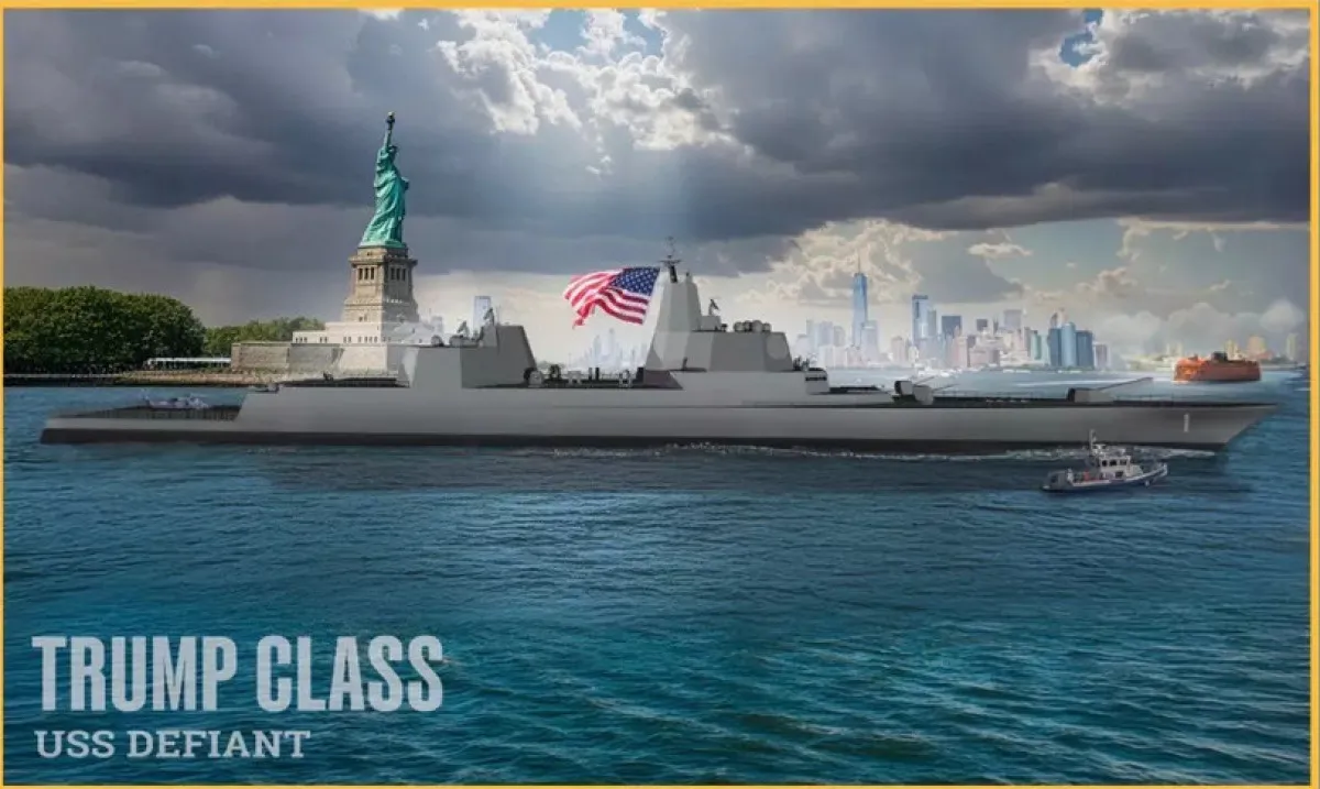 Denizlerde Altın Filo Dönemi Trump’tan Gövde Gösterisi!Zz-1