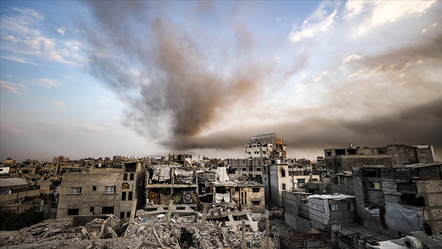 Gazze'de Kanlı Düğün Ateşkese Rağmen Okulu Vurdular (1)