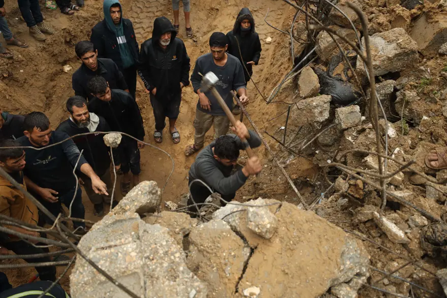 Gazze’de Şiddetli Fırtına (10)