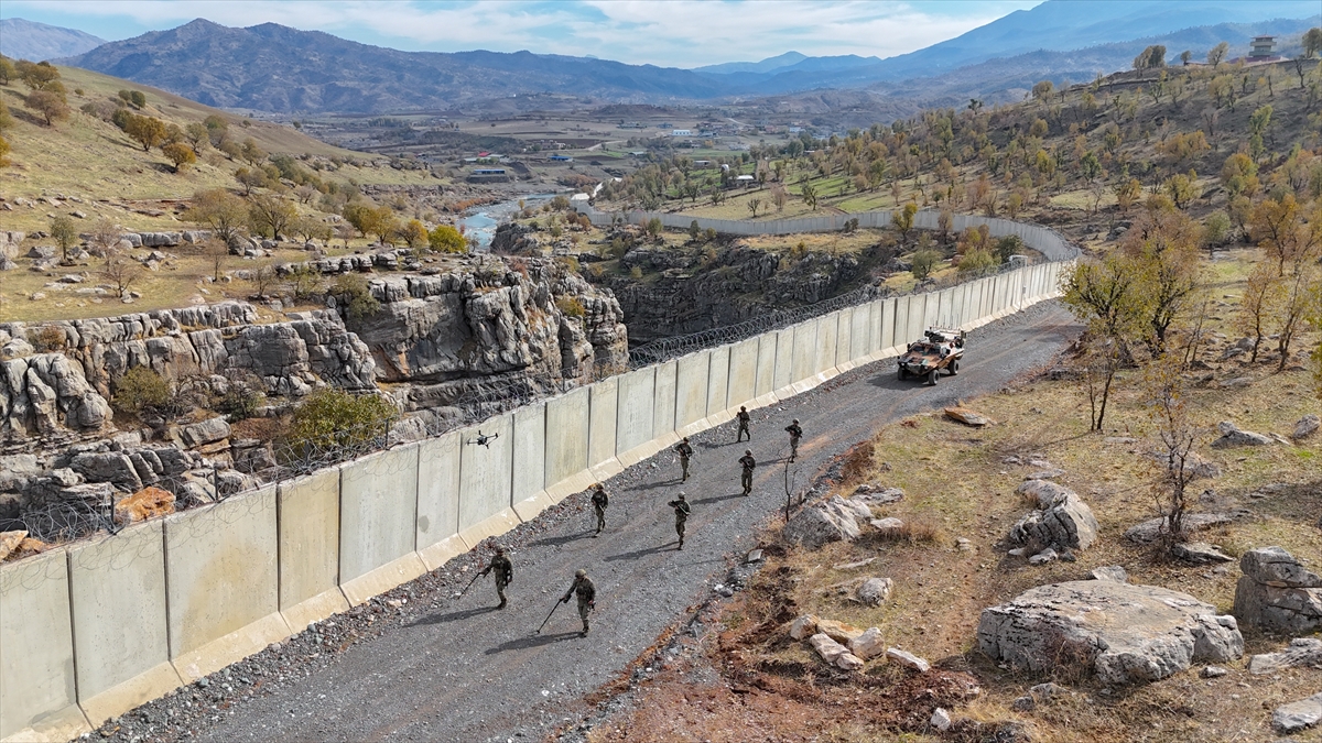 Irak Sınırına 2 Bin 152 Metre Güvenlik Duvarı Inşa Edildi (4)