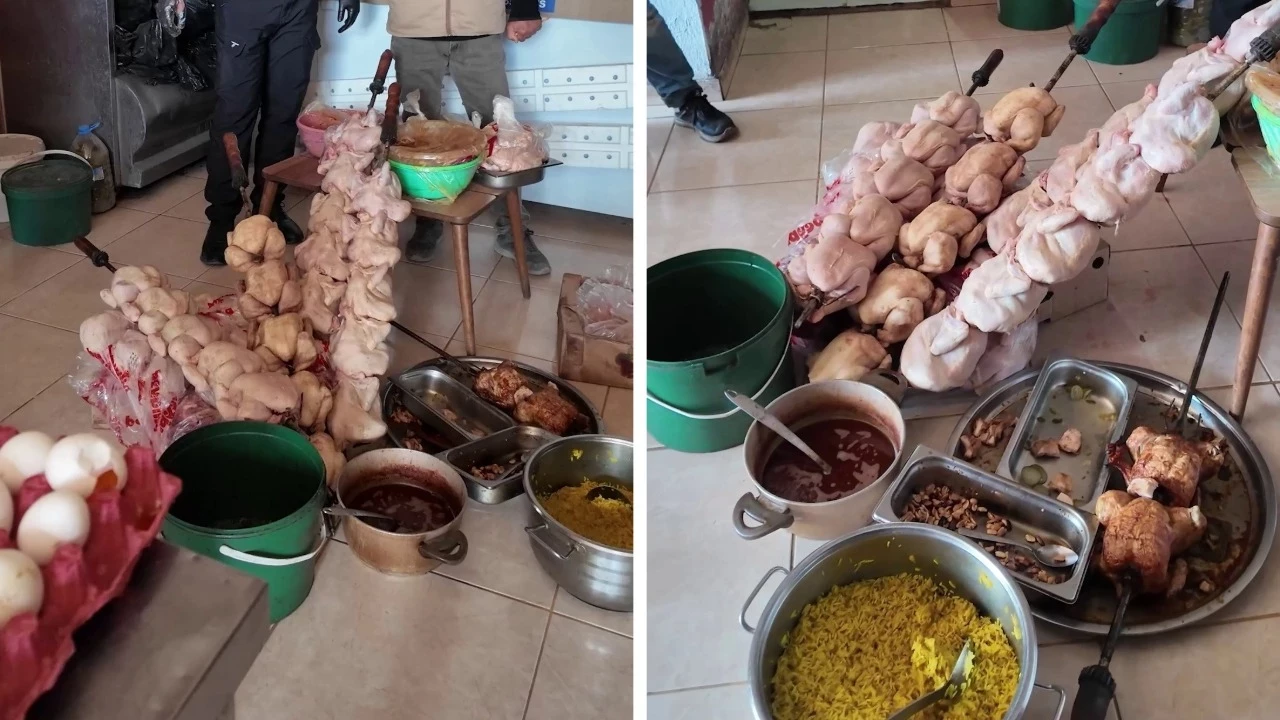 Kırıkhan’da Halk Sağlığını Tehdit Eden Görüntüler “Leş Gibi Kokuyor” Denilen Dönerci Kapatıldı!S (2)