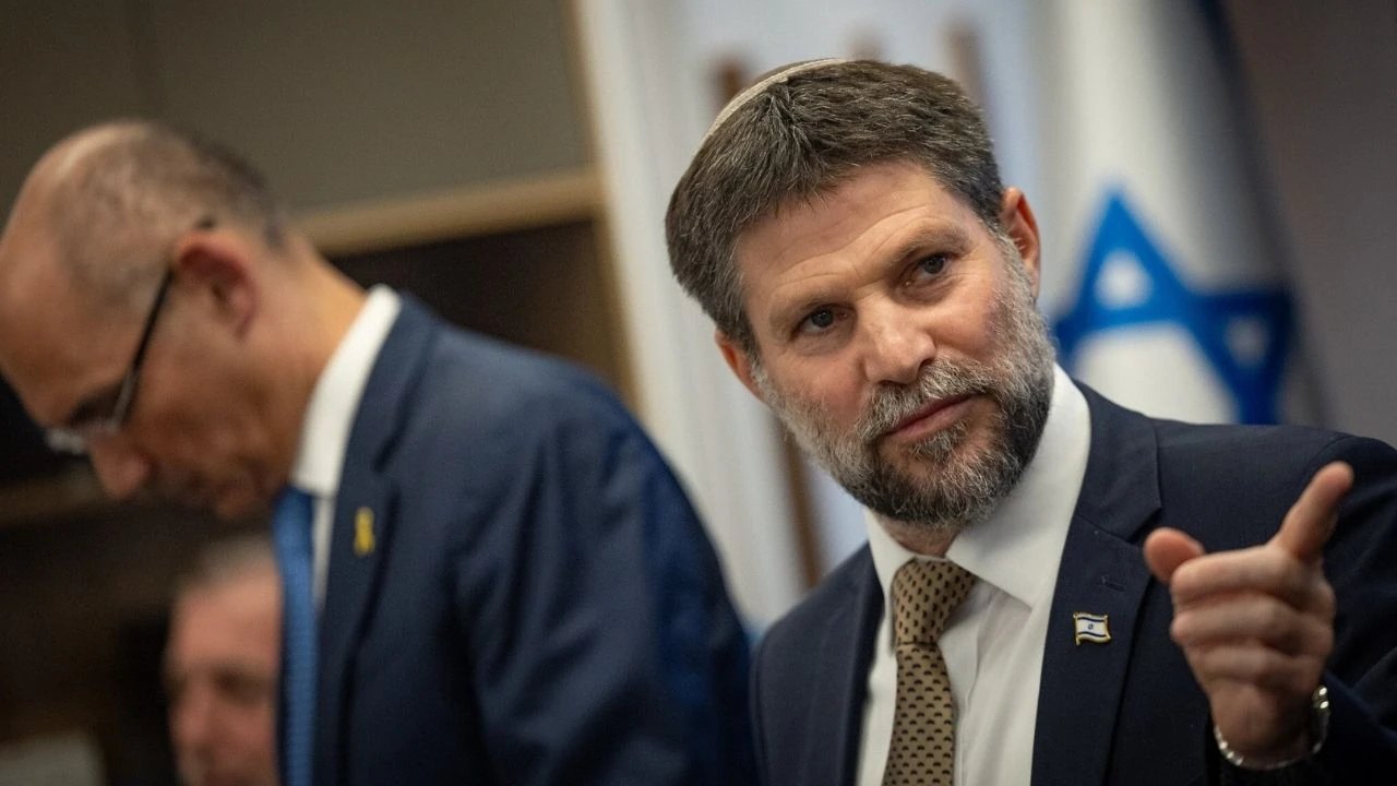 Maliye Bakanı Bezalel Smotrich,