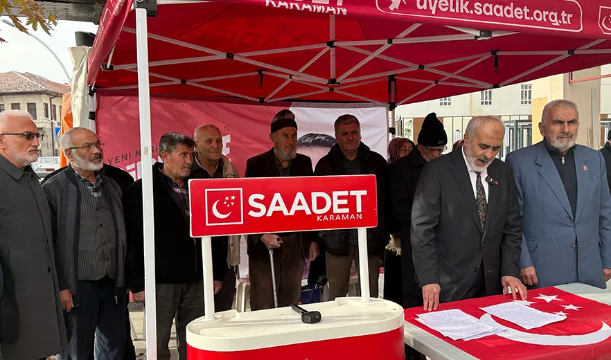 Saadet Partisi Karaman'dan Iktidara 'Bahis' Ve 'Kumar' Çağrısı 2
