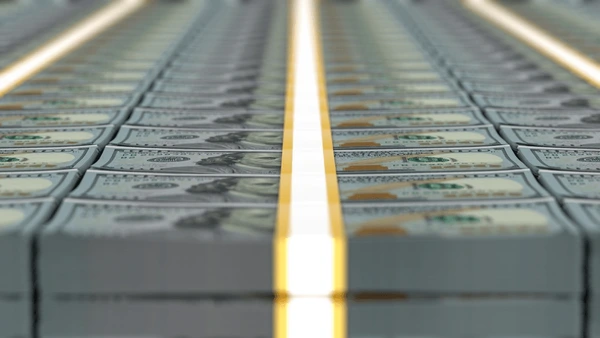 Stacked 100 American Us Dollar 600Nw 2304487537