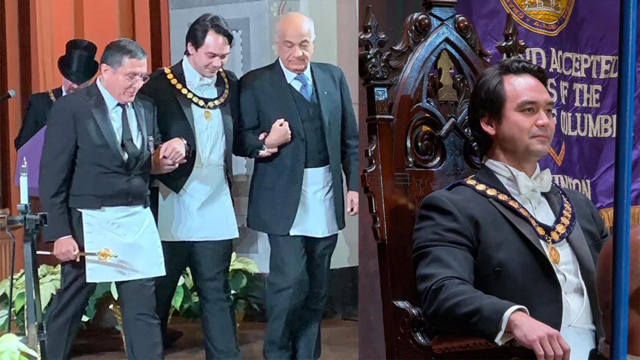 Washington’da Masonik Nöbet Değişimi Türk Asıllı Isim Büyük Üstad Oldu!G