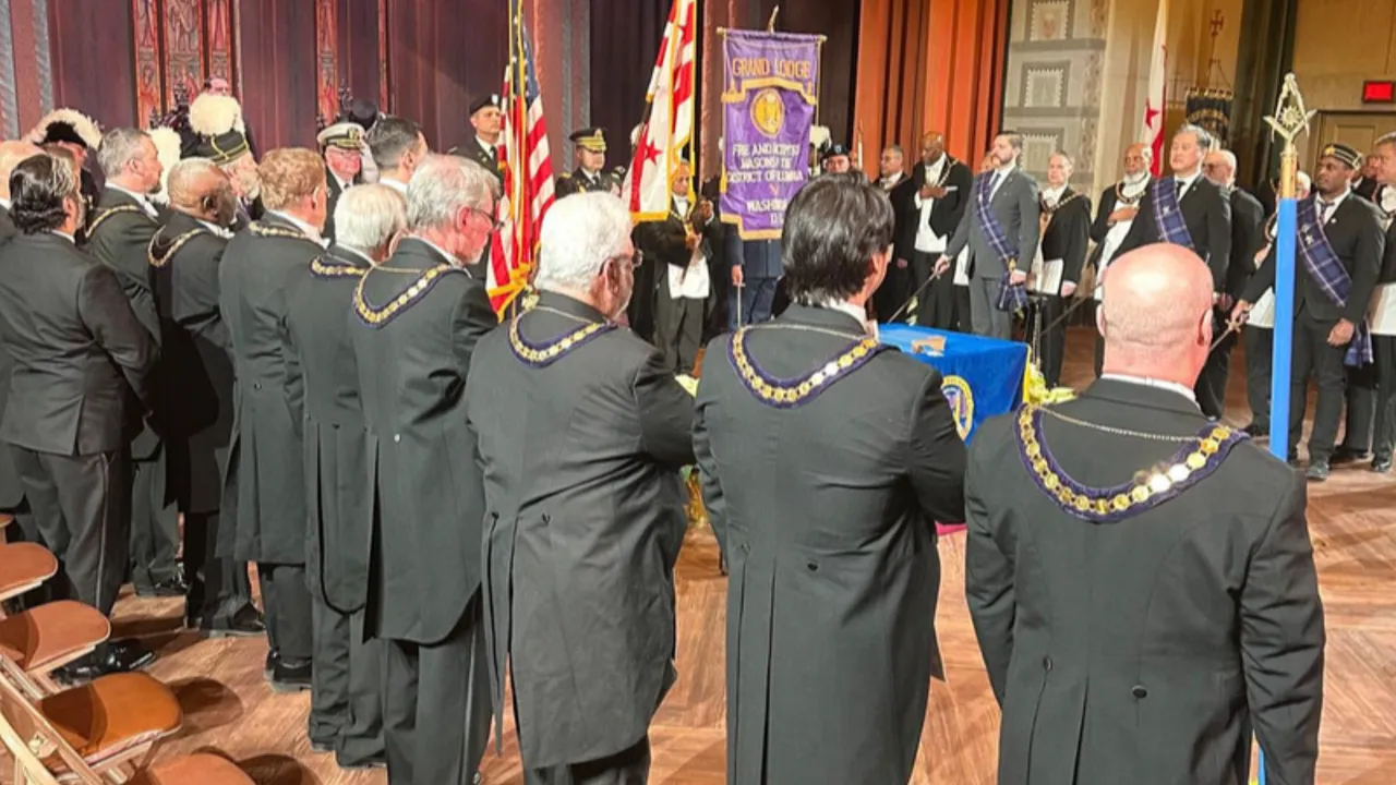 Washington’da Masonik Nöbet Değişimi Türk Asıllı Isim Büyük Üstad Oldu!T