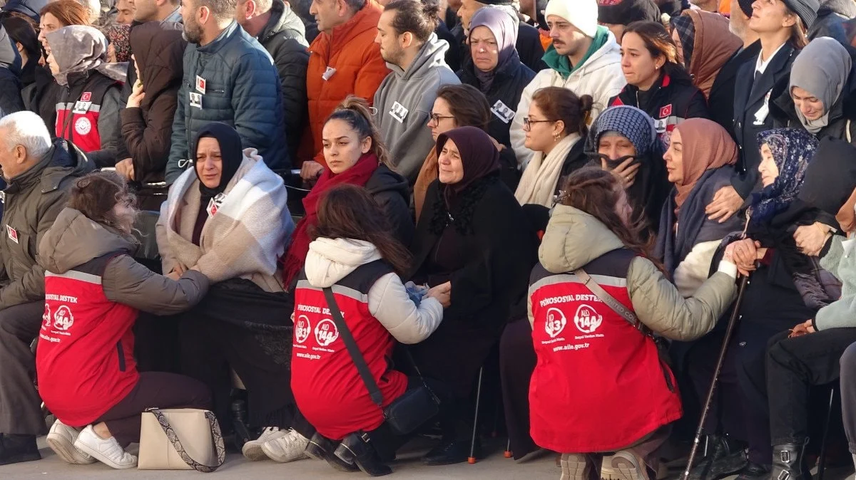 Yalova'da Şehit Düşen 3 Vatan Evladı Ebediyete Uğurlandı! (4)