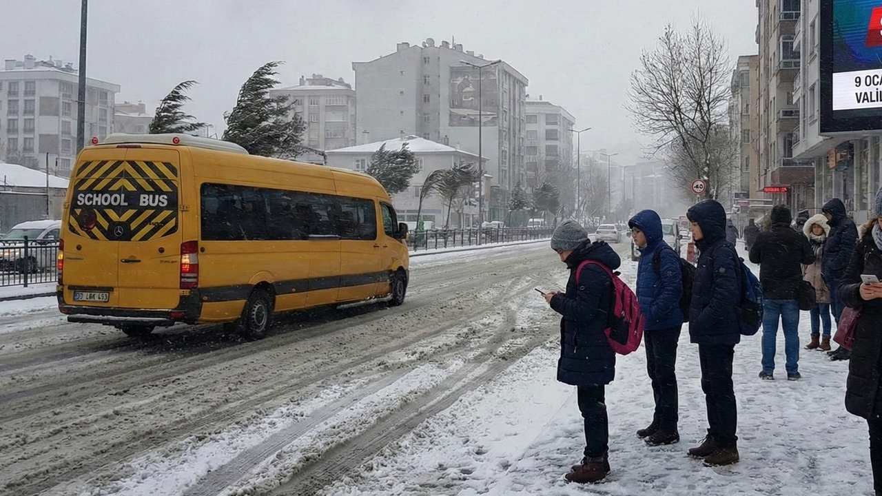 9 Ocak Yarın Okullar Tatil Mi İstanbul Valiliği Son Dakika Açıklaması Geldi Mi (3)