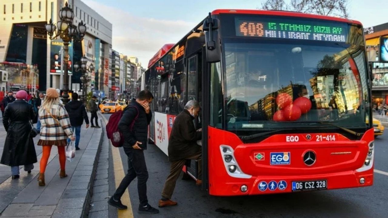 Ankara'da 18 65 Yaş Arasına Toplu Taşıma Ücretsiz Oldu!