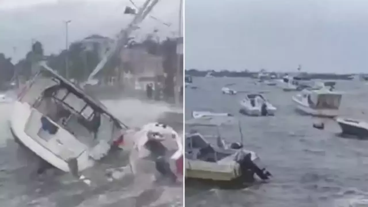 İstanbul'da Fırtına Kâbusu! Valilik Bilançoyu Açıkladı Çatılar Uçtu, Seferler Iptal Edildi!-1