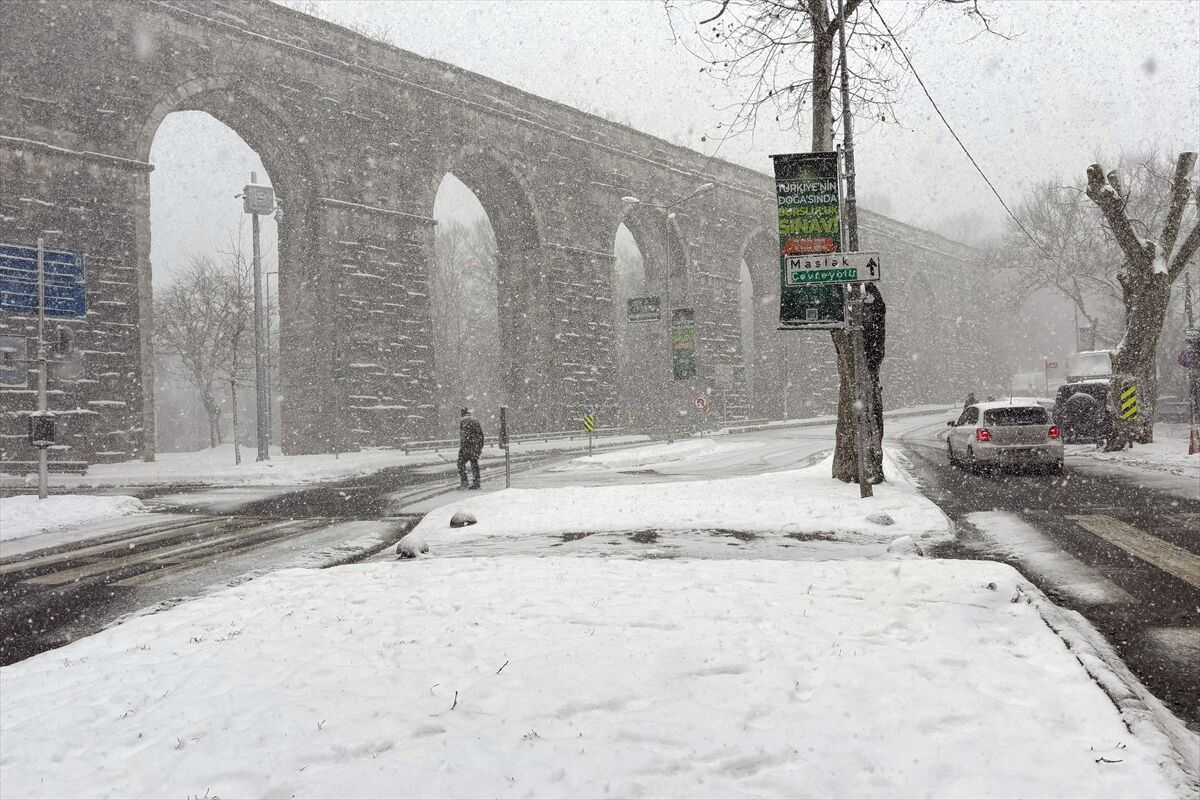 İstanbul'dan Kar Manzaraları (9)