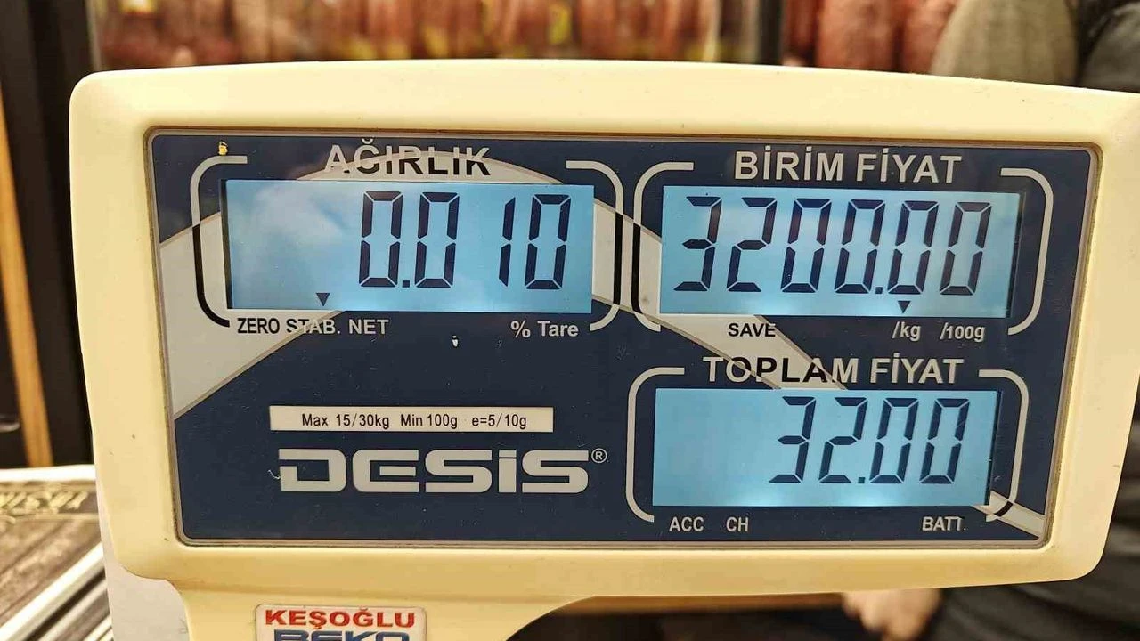 Kayseri Pastırması El Yakıyor Bir Dilimi Küçük Bir Servet!A