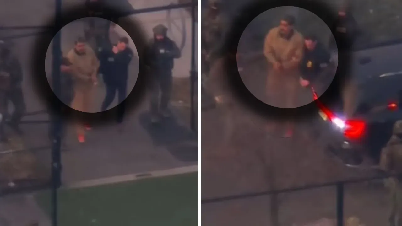 Maduro Kelepçeyle Mahkemeye Götürülüyor! İşte Dikkat Çeken O Görüntüler (1)-1