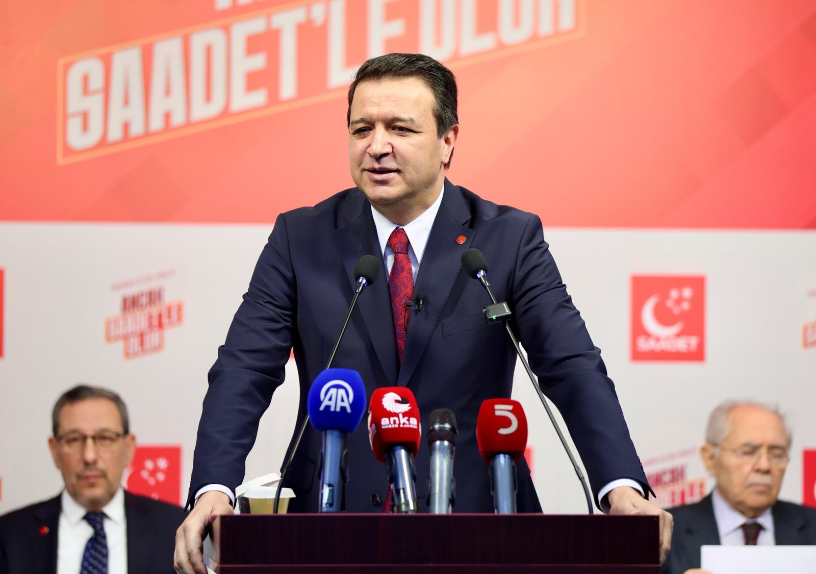 Saadet Partisi Genel Başkanı Arıkan'dan Yükseliş Mesajı Ülkeye Saadet Geliyor!T