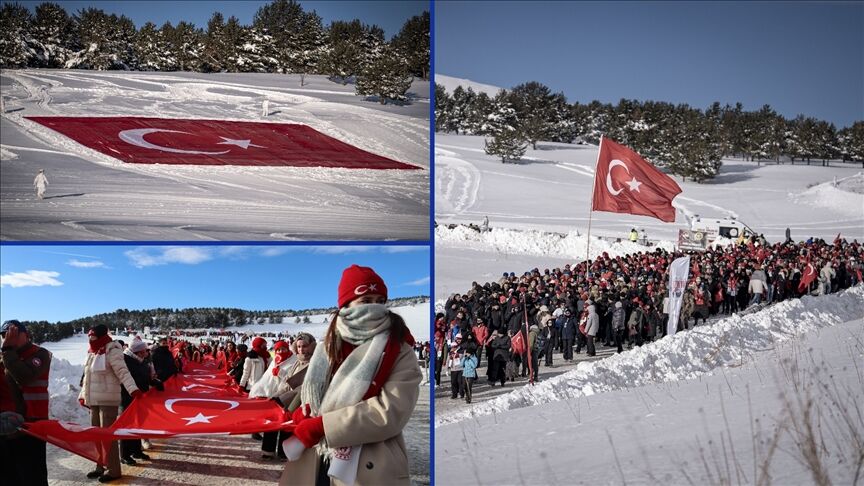 Türkiye, Sarıkamış Şehitlerini anmak için Allahuekber Dağları'nda bir araya geldi