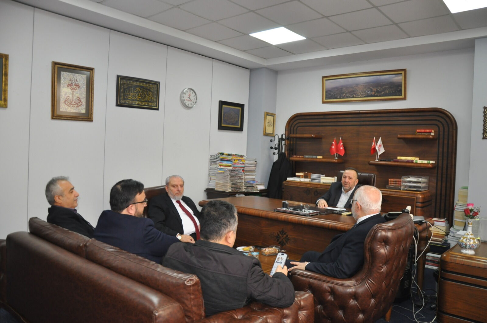 Yeni̇ad'dan Milli Gazete'ye 54. Yıl Ziyareti (1)