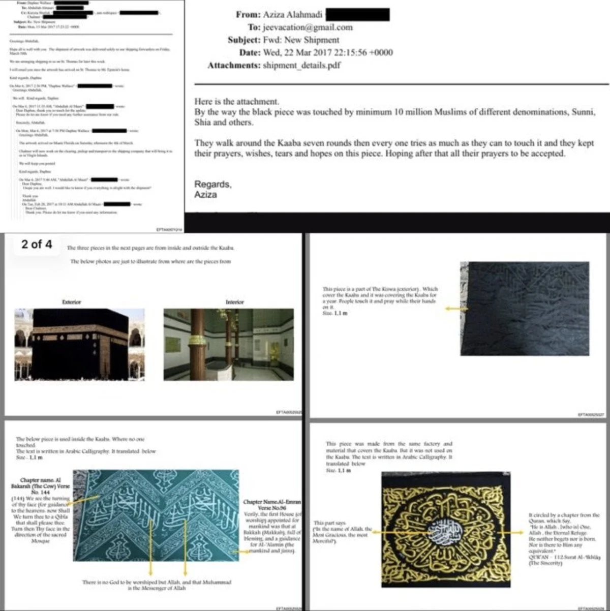Epstein Dosyasında Kutsal Emanet Skandalı Kâbe Örtüsünü Yerlere Mi Serdi