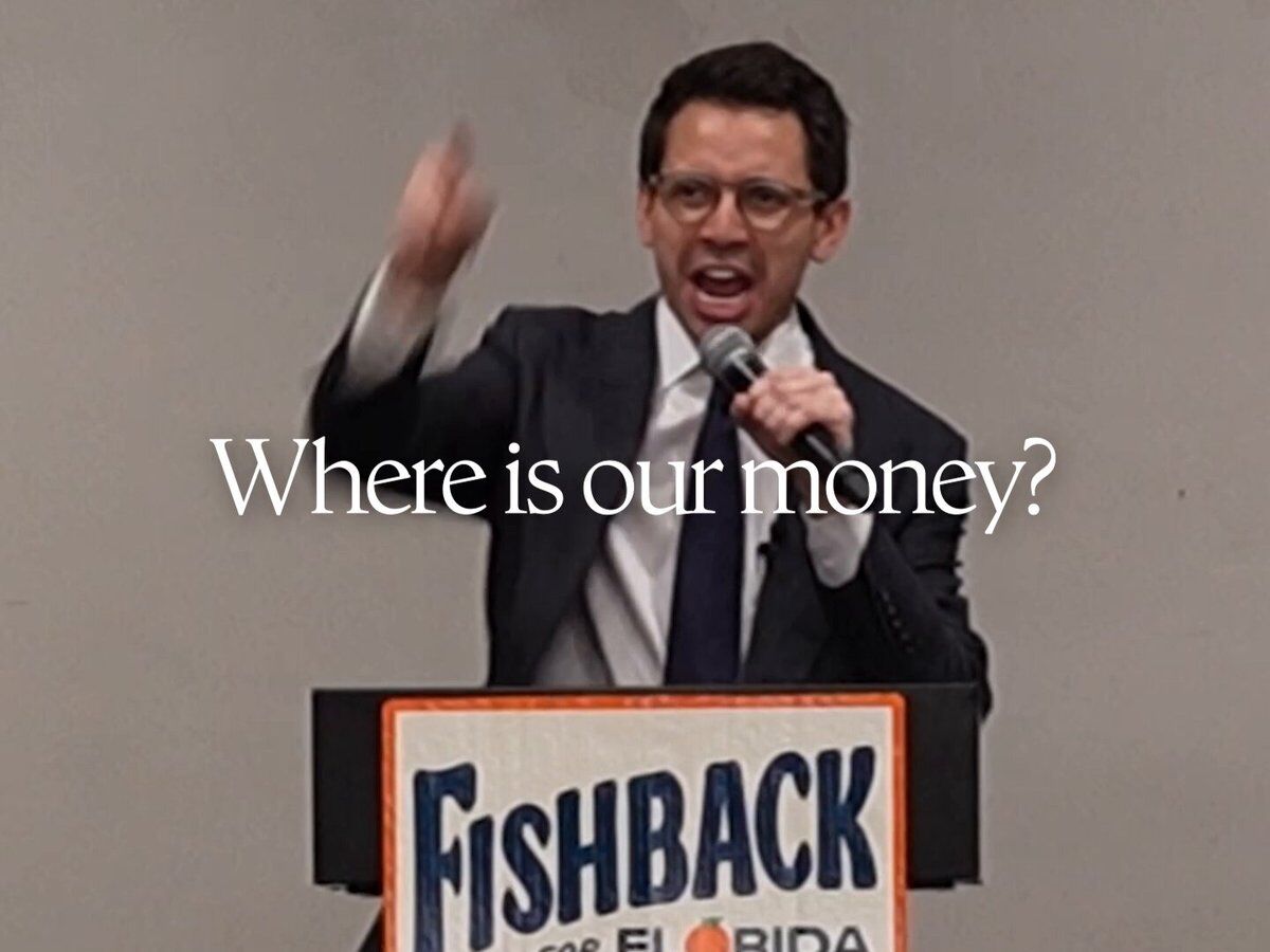 Florida Adayı Fishback'ten Netanyahu