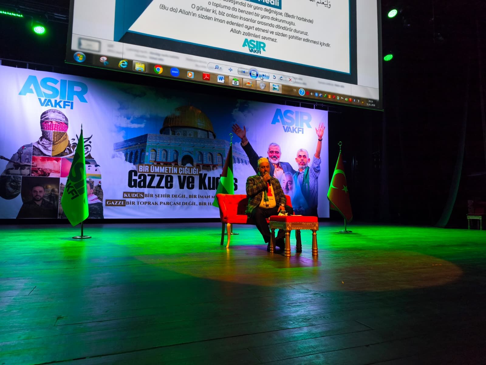 Hamas Yetkilisi İstanbul’da Konuştu ''Ümmet Namusuna Sahip Çıkmalı'' (4)