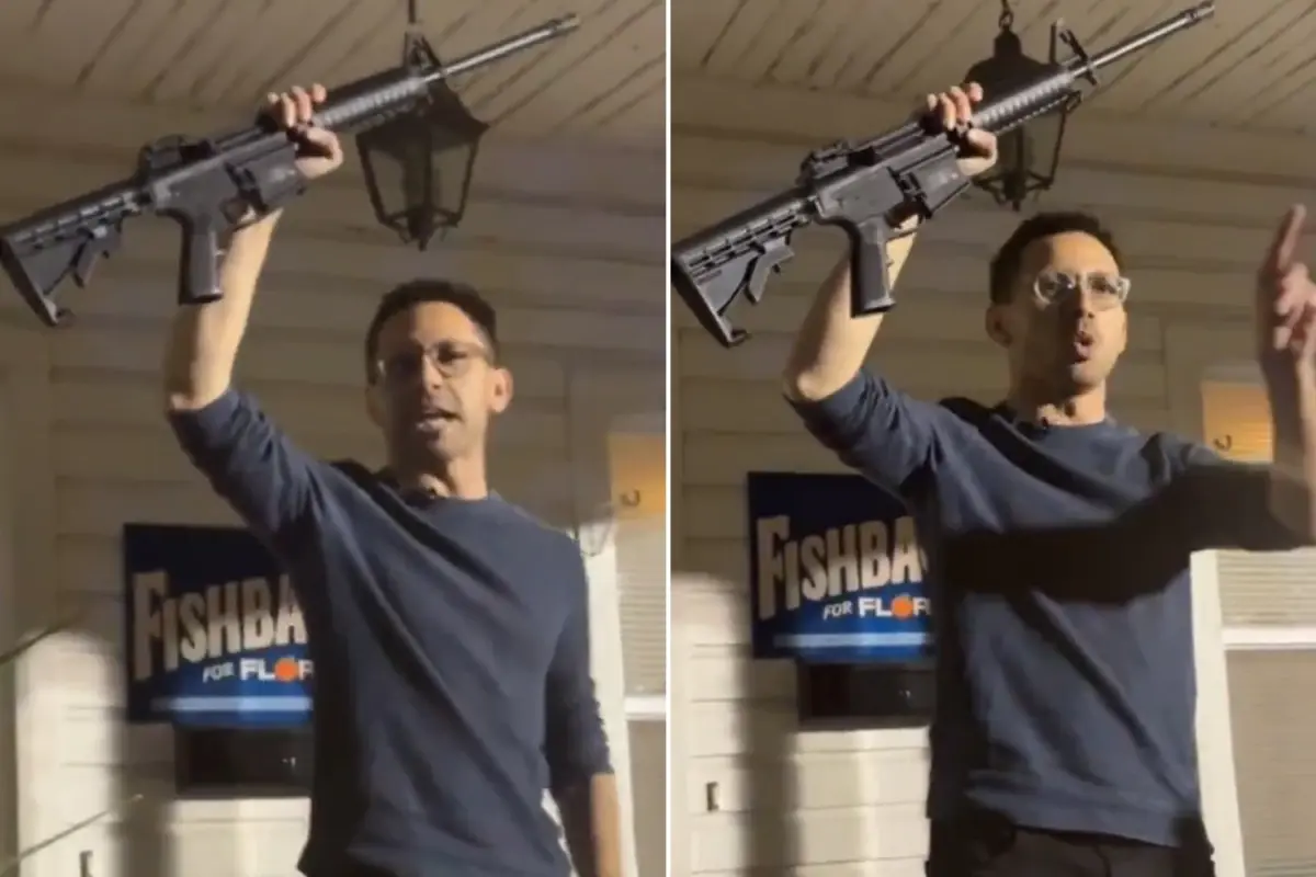 İsrail'le Ilişkiyi Keseceğim Dedi, Evi Kundaklandı Florida Valilik Adayı Fishback’e Siyonist Kumpas! (2)-1