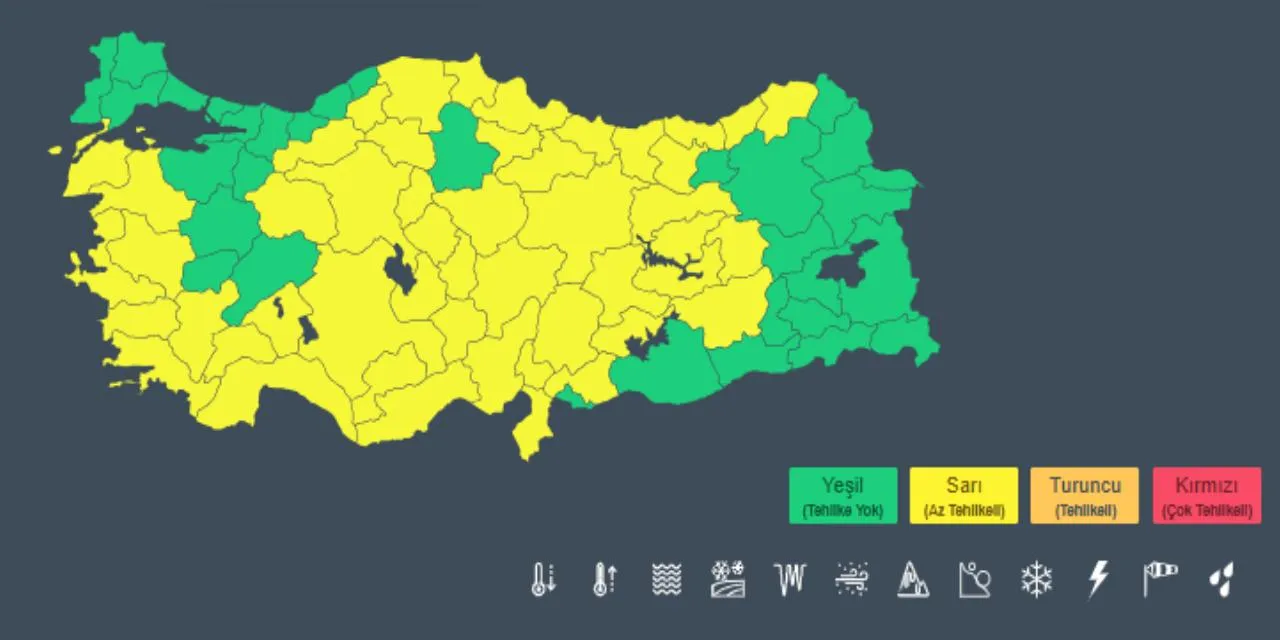Kar Kasirga Ve Saganak Bir Arada Meteoroloji 49 Ili Uyardi 2