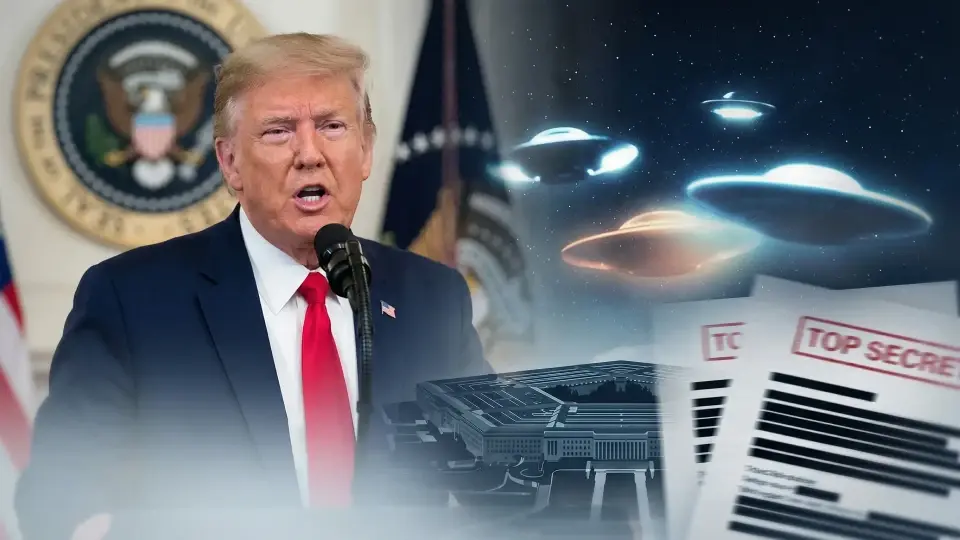 Trump Düğmeye Bastı Gizli Ufo Belgeleri Açıklanacak!'-2