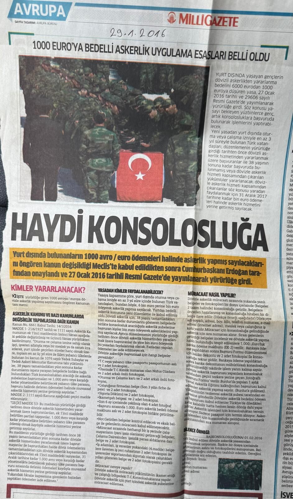 Milli Savunma Bakanımız Yaşar Güler’e Açık Çağrı Dövizli Askerlikte Yanlış Politika Diaspora Gençliğini Kaybettiriyor 3