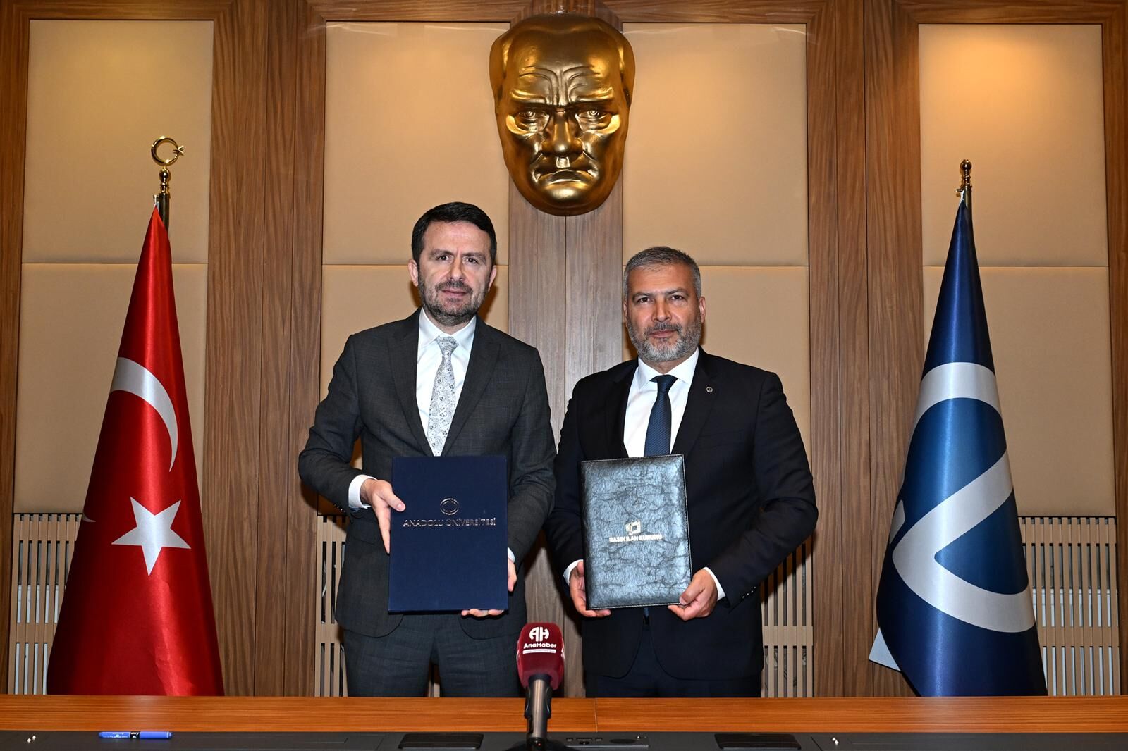 Basın İlan Kurumu Ile Anadolu Üniversitesi Arasında Iş Birliği Protokolü Imzalandın