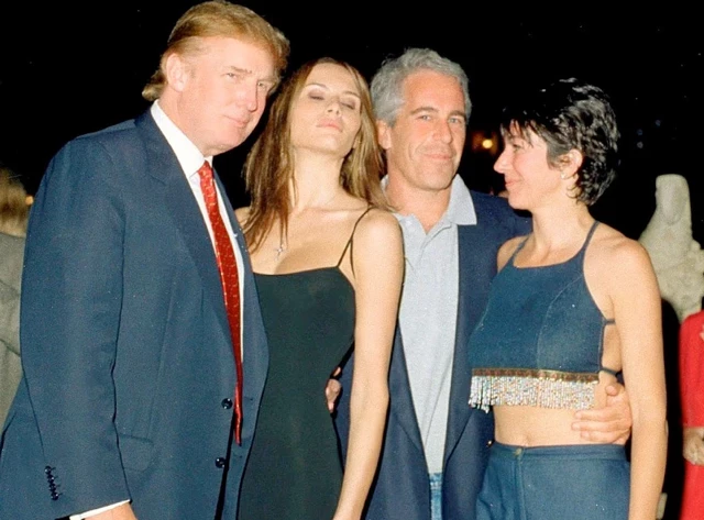 Donald Trump Melania Trump Epstein 1Bta