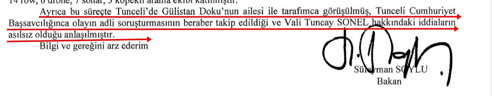 Gülistan Doku Soruşturmasında Süleyman Soylu Detayı Soylu Gülistan Doku Soruşturması Için Ne Demişti İşte Hatırlanan Sözleri 2