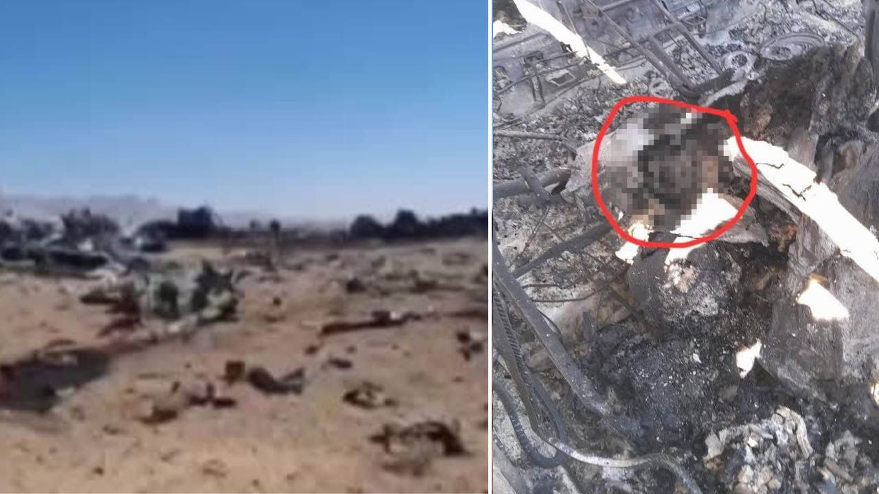 İran Belgeledi, Washington Sustu Düşürülen Uçakların Enkazından Asker Parçaları Çıktı!-1