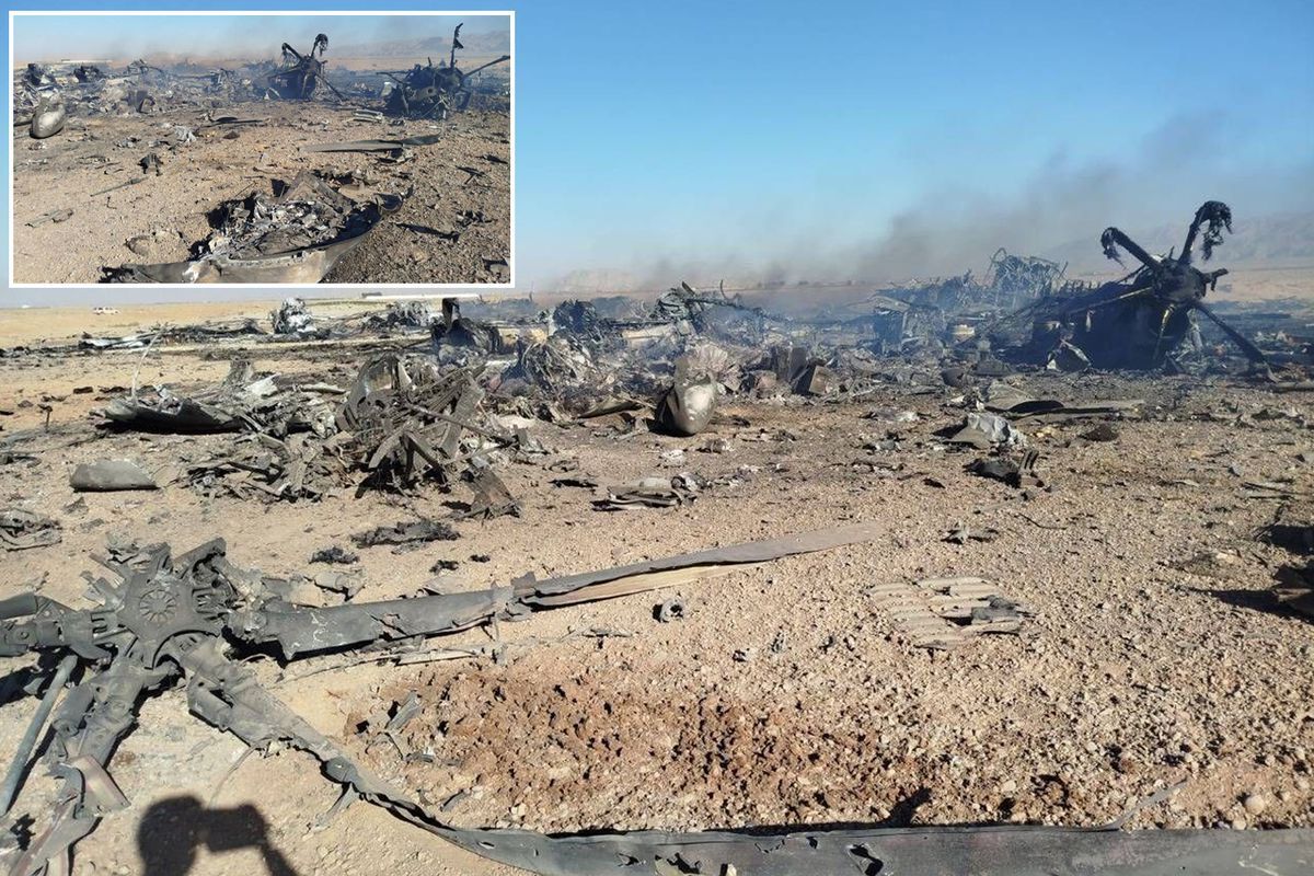 İran Belgeledi, Washington Sustu Düşürülen Uçakların Enkazından Asker Parçaları Çıktı!V