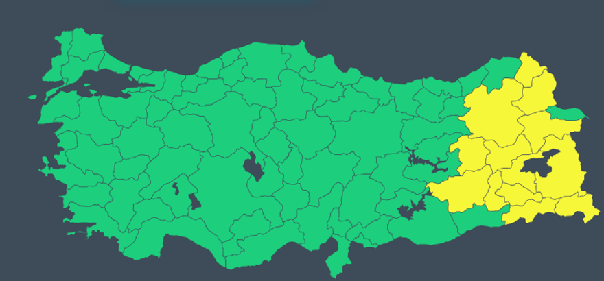 Kış Bitiyor Çöl Sıcağı Geliyor 13 Ile Kritik Sarı Uyarı (3)