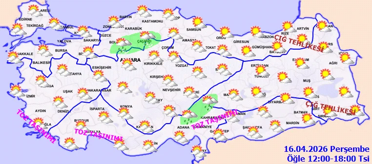 Meteoroloji Den Saganak Uyarisi-4